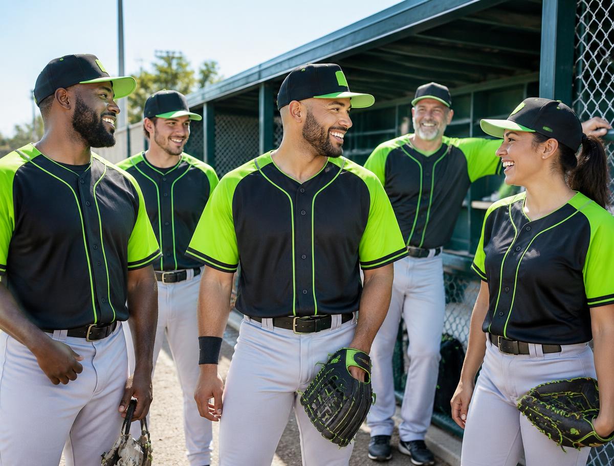 Custom baseball team apparel
